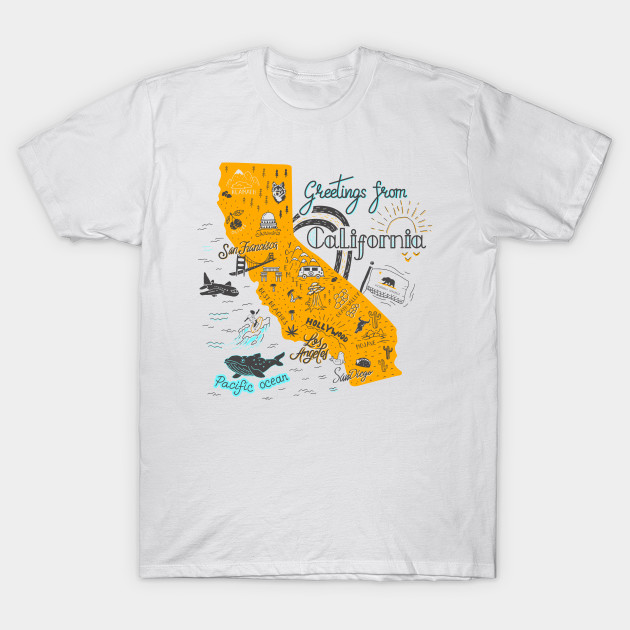 California Map Illustrated